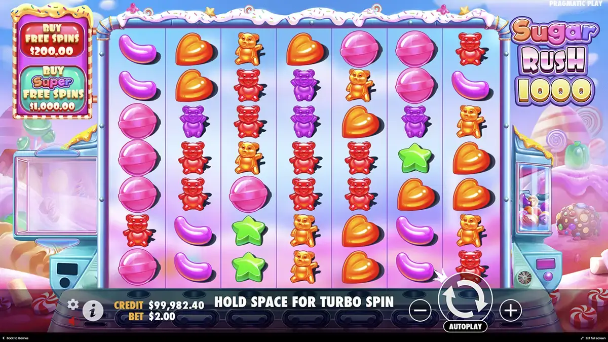 Βήμα προς βήμα στρατηγική για το παιχνίδι Sugar rush 1000